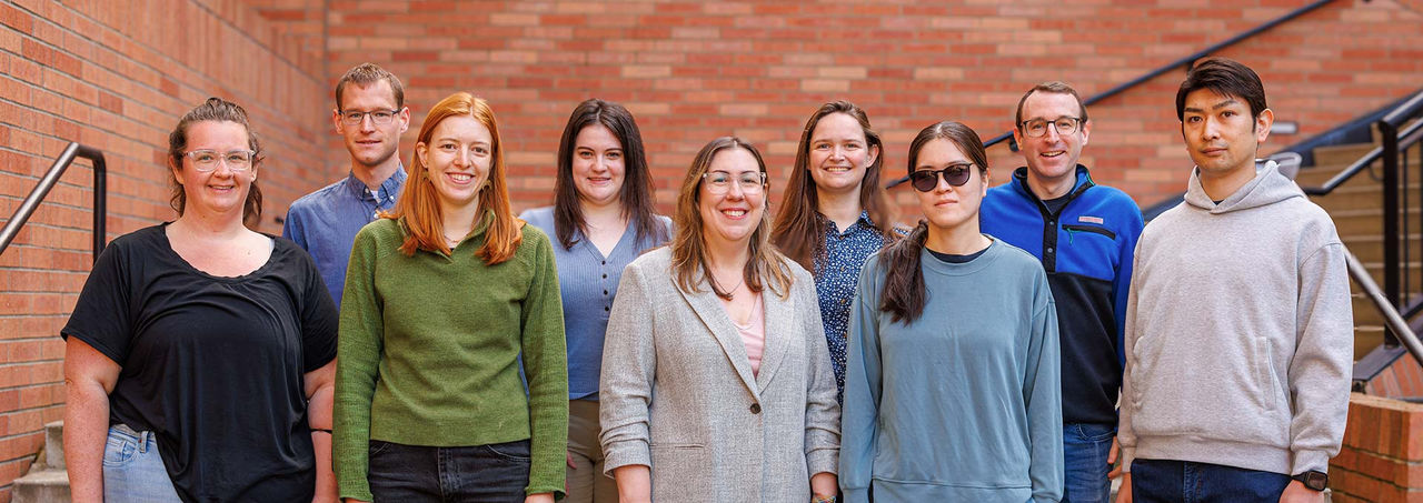Berger lab group photo
