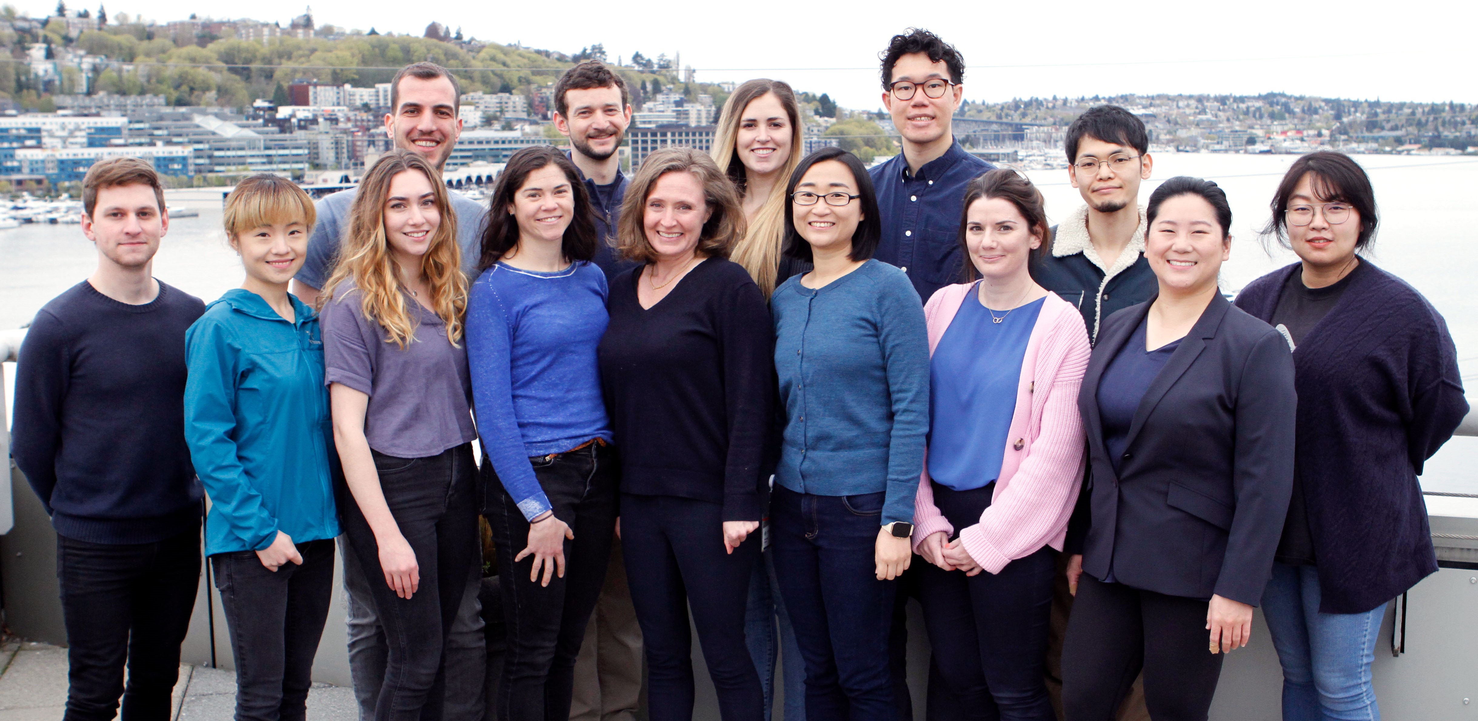 Group photo of the Chapuis Lab