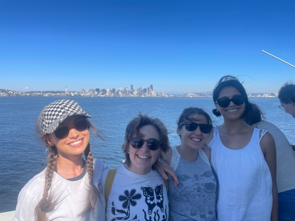 View of Seattle from the ferry