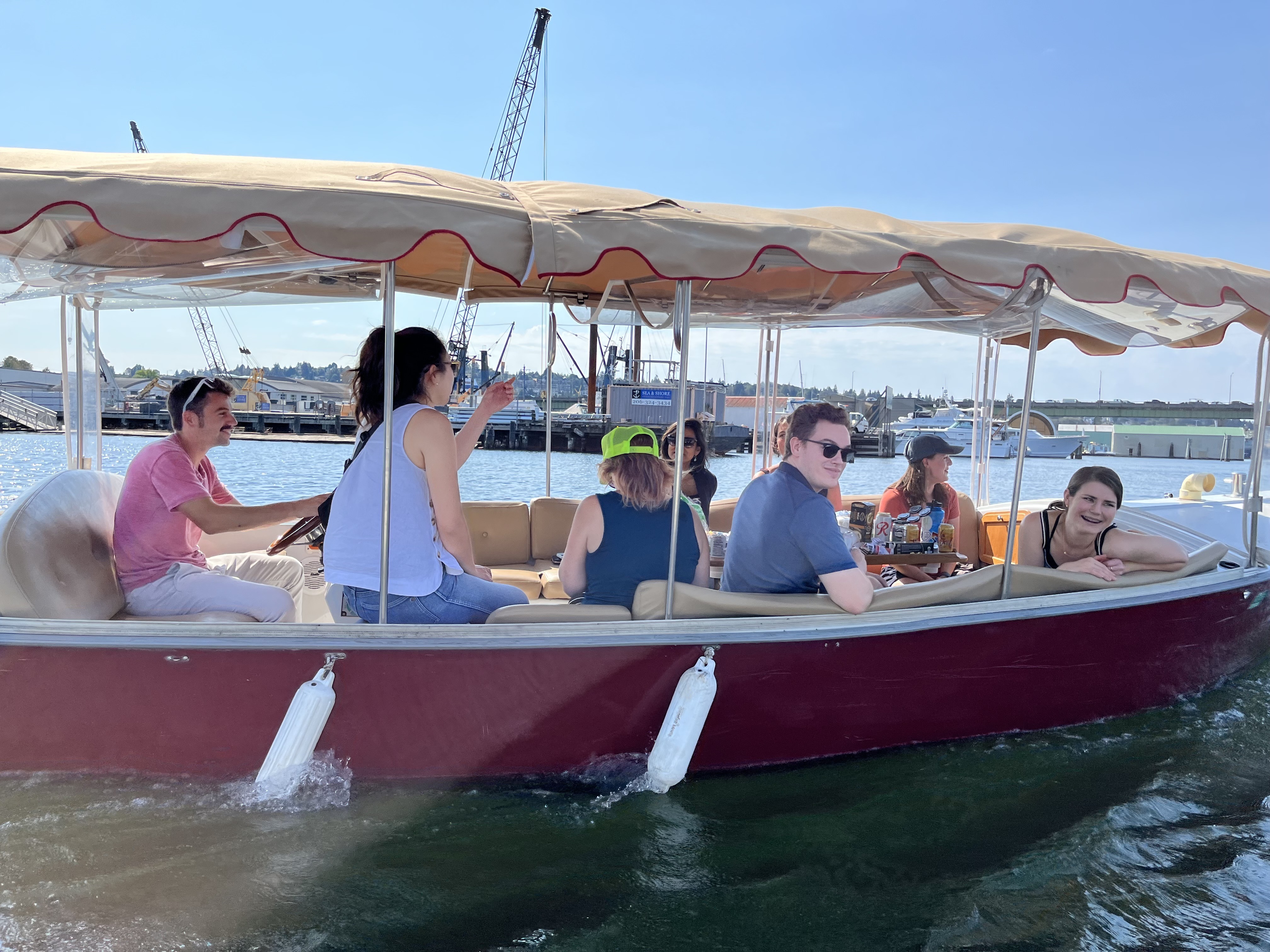 Boating around SLU