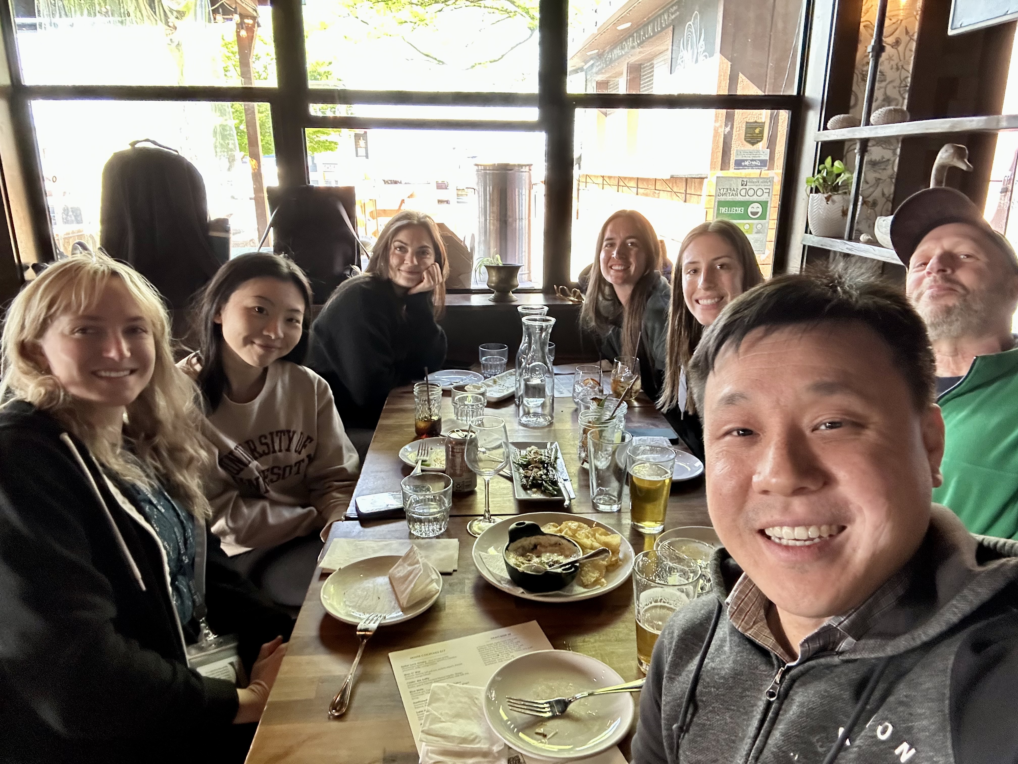 Boon lab celebrating Catherine