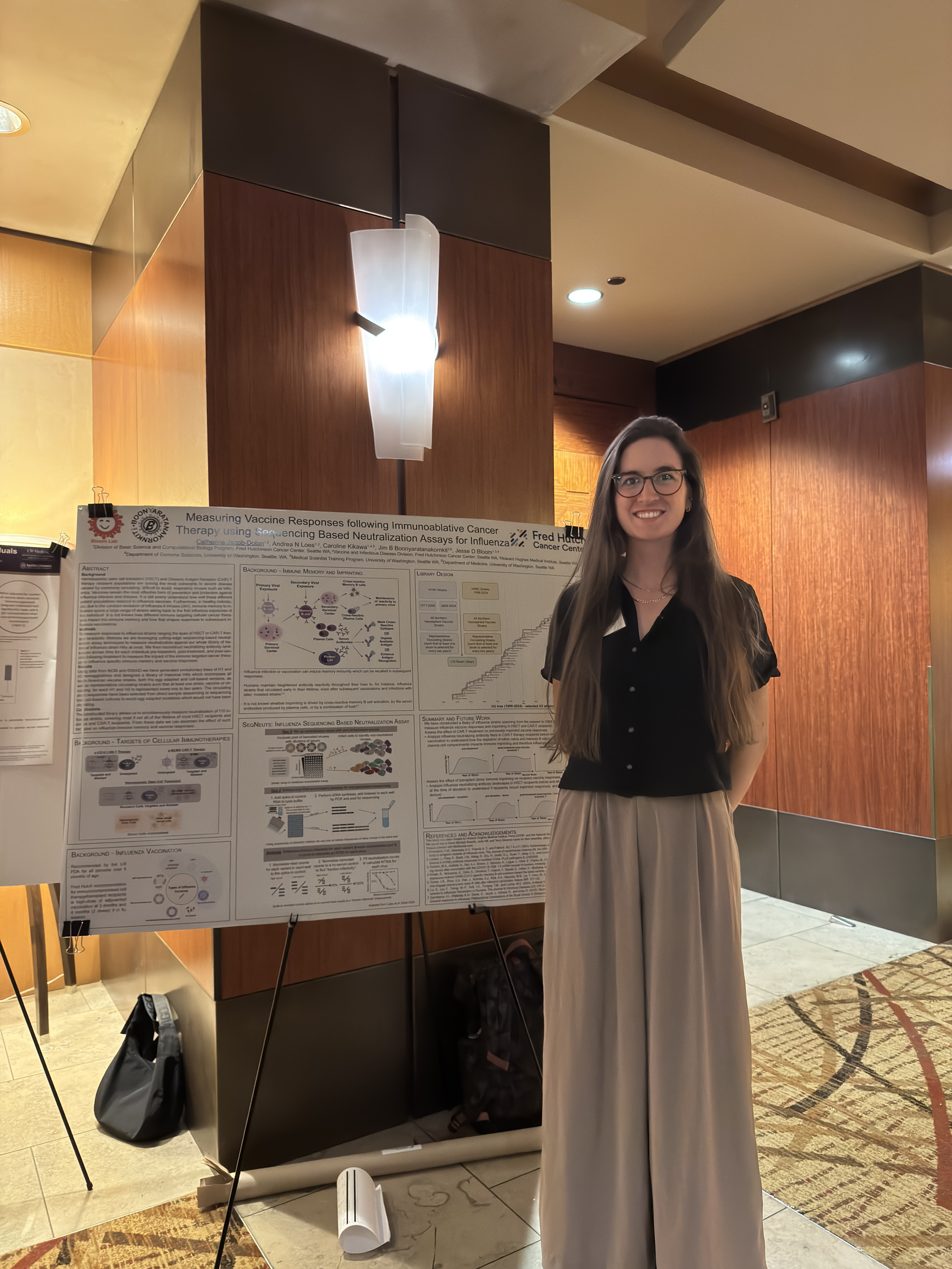 Catherine Jacob-Dolan presenting at ID Symposium