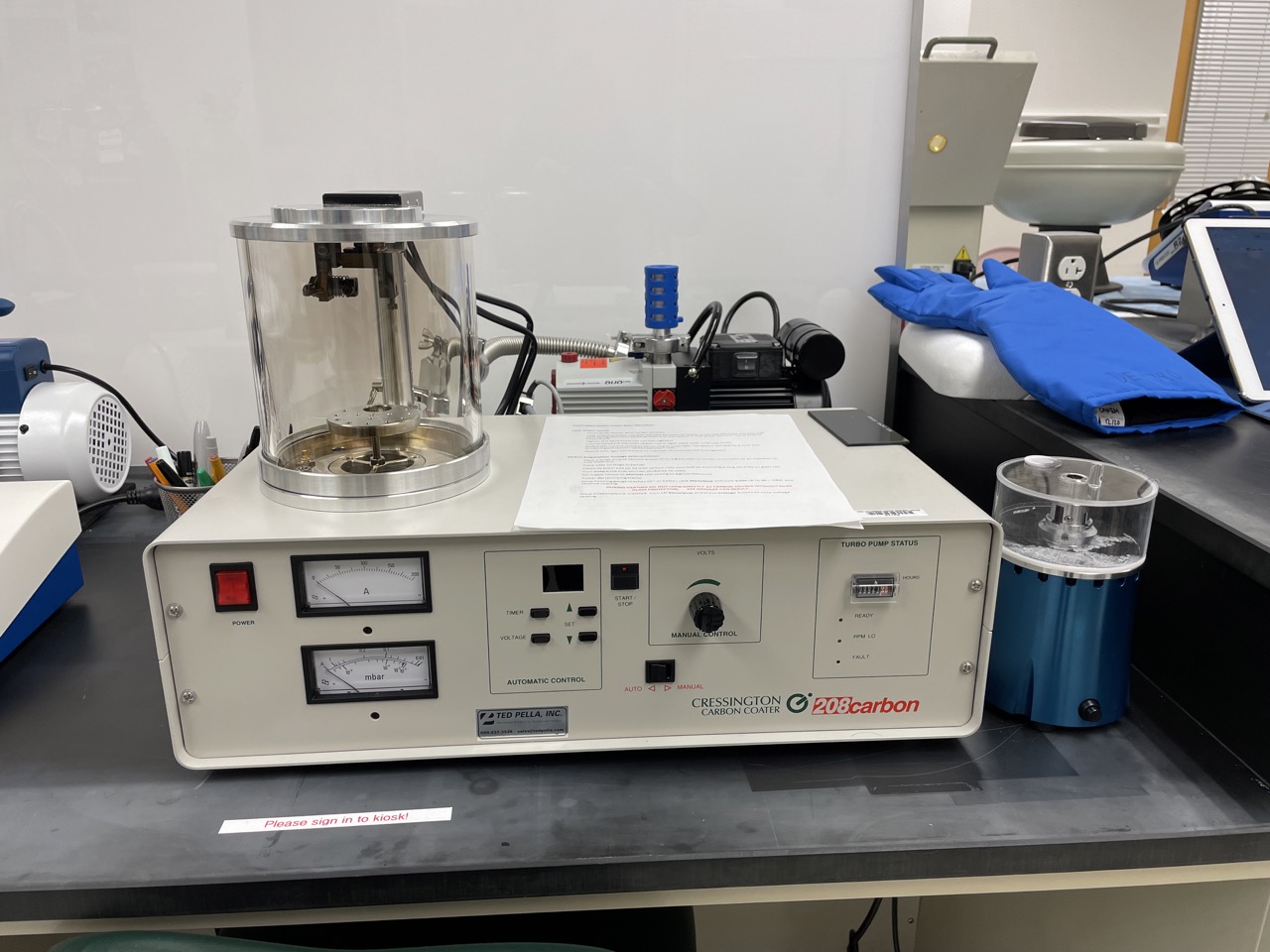 Cressington Carbon Evaporator
