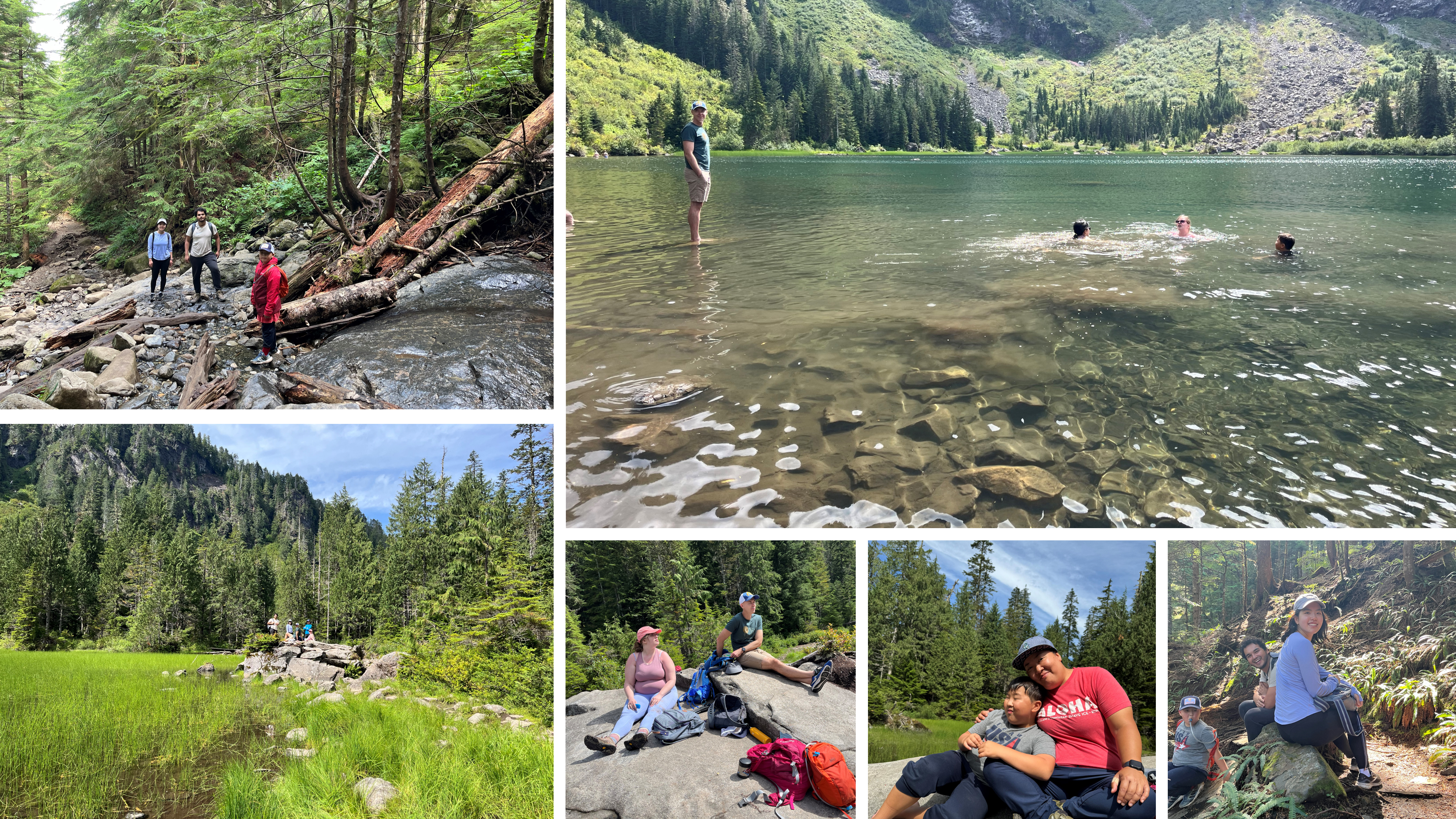 Lab Hike, Lake Twenty Two, 2024