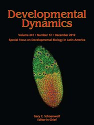 Developmental Dynamics journal Cover