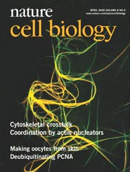 Nature Cell Biology cover