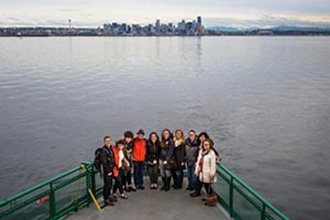 The Infection Prevention team on an outing to Bainbridge Island!