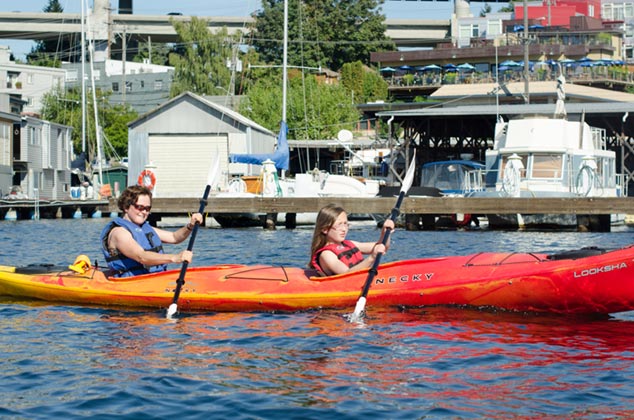 Summer 2013 lab kayaking trip