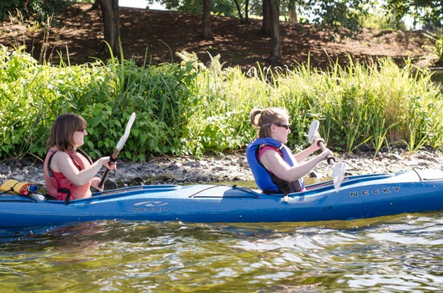 Summer 2013 lab kayaking trip