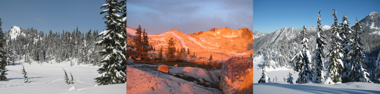 Images of mountains near Seattle