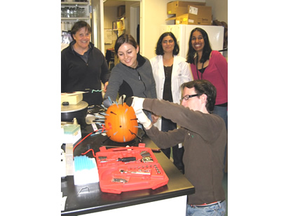 Smith Lab Pumpkin Carving