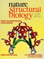 Structure of the I-CreI intron-encoded endonuclease: a novel fold that binds and cleaves a long DNA target sequence, Nature Structural Biology