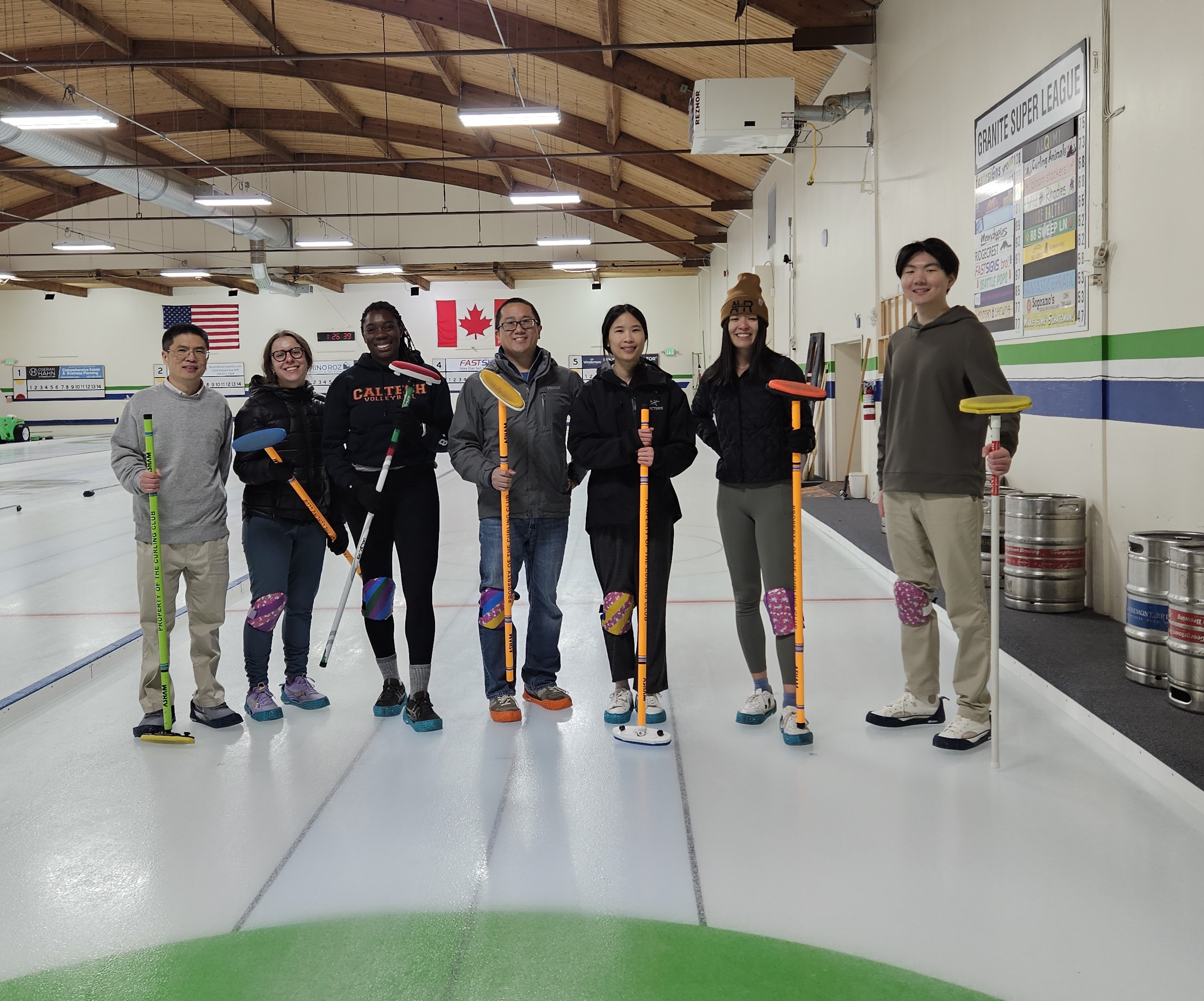 Group Curling Picture